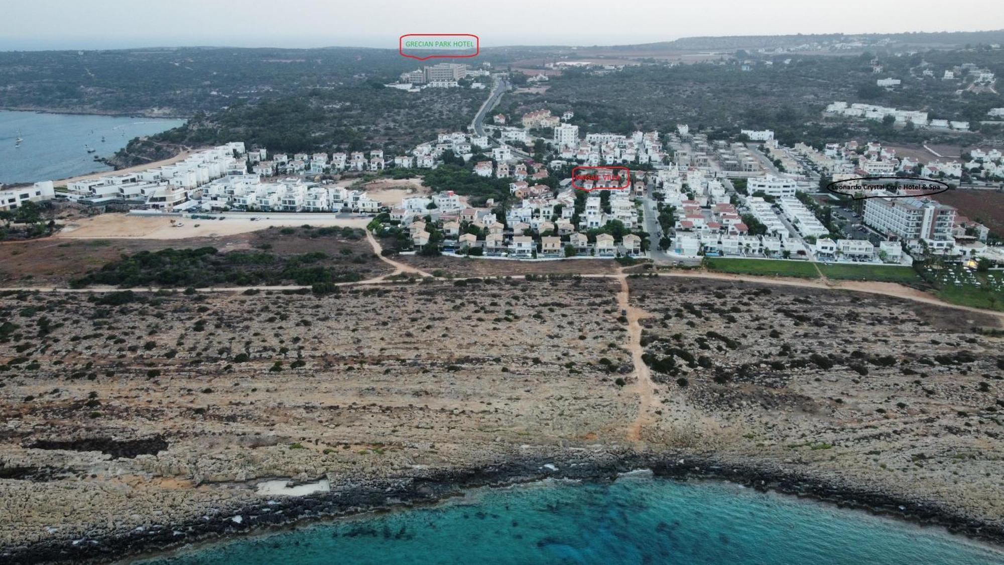 Mosaic Villa By The Sea Protaras Exterior foto